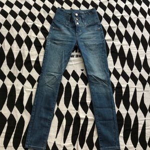 Refuge high waisted skinny jeans